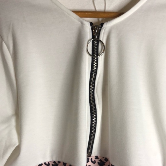 Long Sleeve Half Zip Top, size L, NWT - Picture 5 of 8